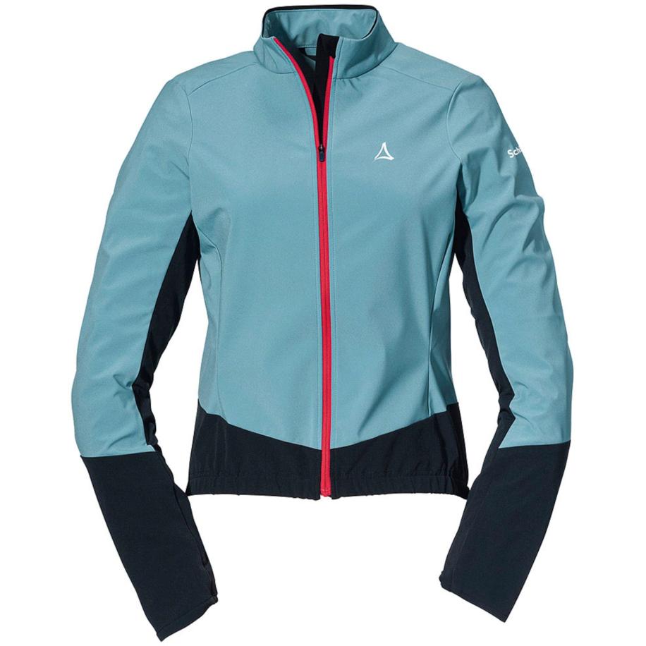 Schöffel Schöffel Sportjas Grimaldo lichtblauw / zwart -