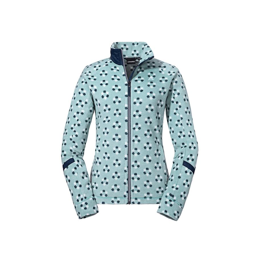 Schöffel Schöffel Functionele fleece jas Balisalp navy / lichtblauw / zwart / wit -