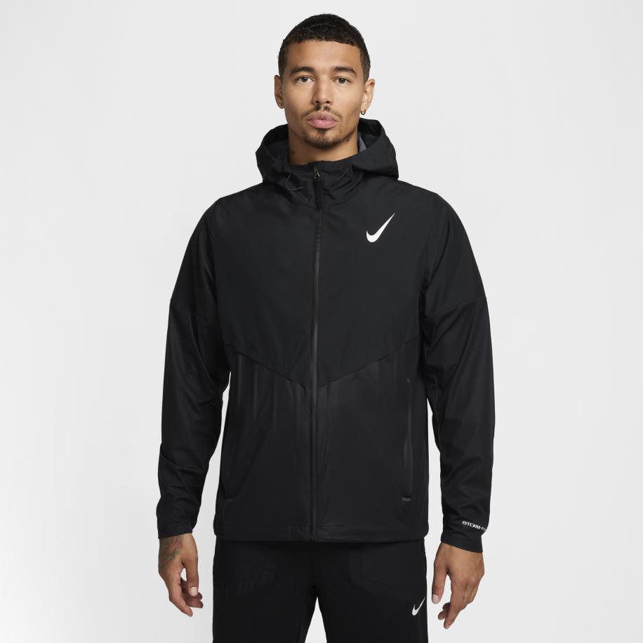 Nike AeroSwift Storm-FIT Aerogami hardloopjack voor heren - Zwart Zwart