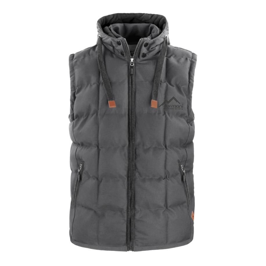 normani Sportbodywarmer Tropez antraciet Grijs