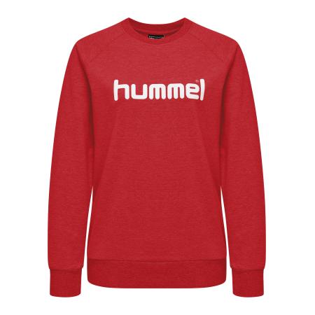 Hummel Hummel Sportief sweatshirt rood gemêleerd / wit