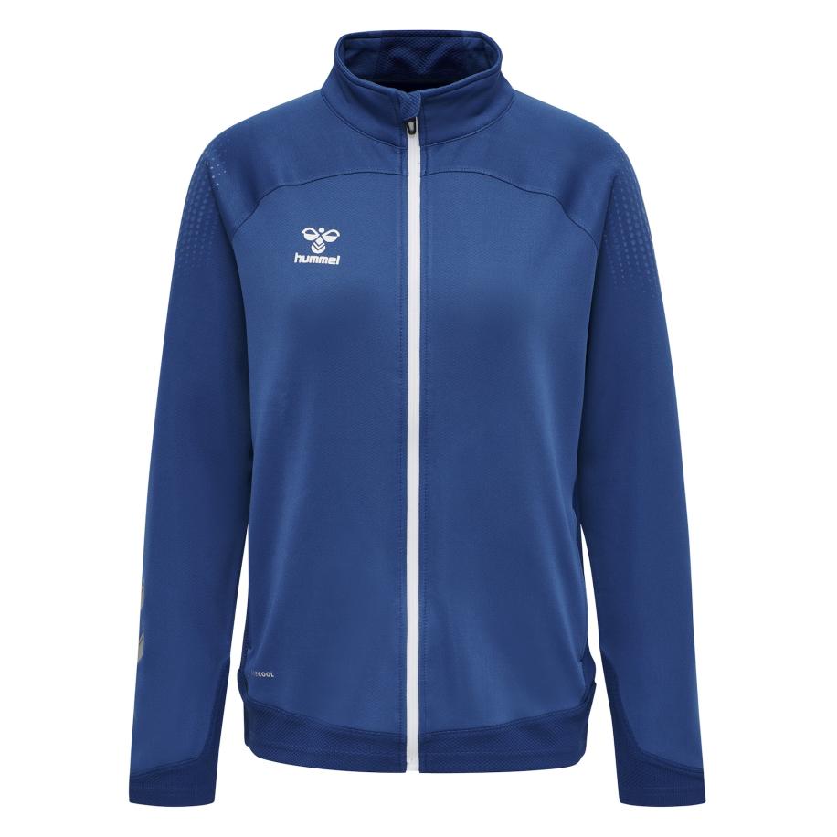 Hummel Hummel Sportief sweatvest blauw / grijs / wit -