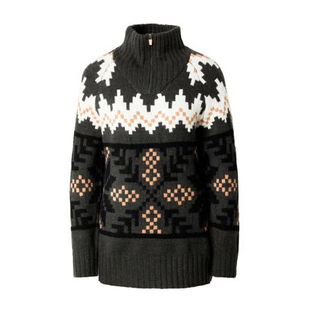 Kari Traa Sporttrui Amelia beige / donkergrijs / offwhite