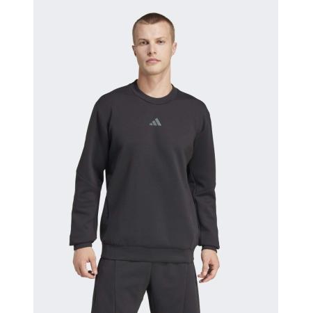 adidas performance - Designed for training - Sweatshirt met ronde hals in zwart