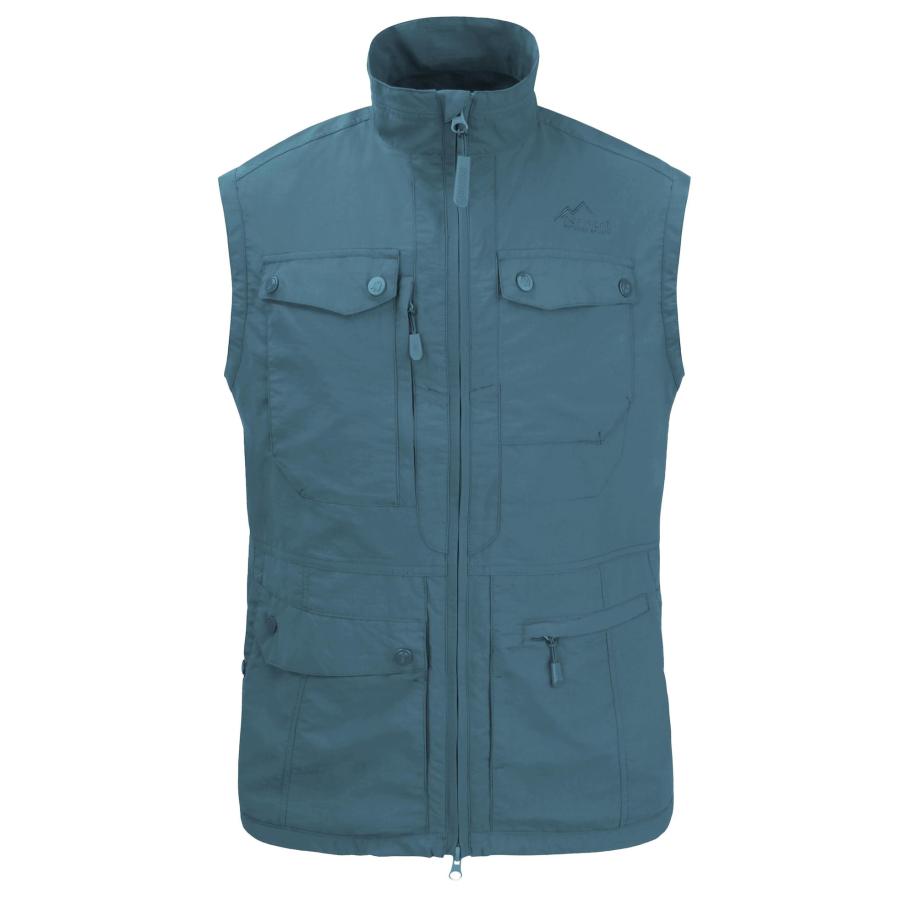 normani normani Sportbodywarmer Kudu cyaan blauw -