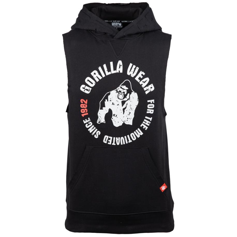 Gorilla Wear Gorilla Wear Sportsweatshirt bloedrood / zwart / wit -