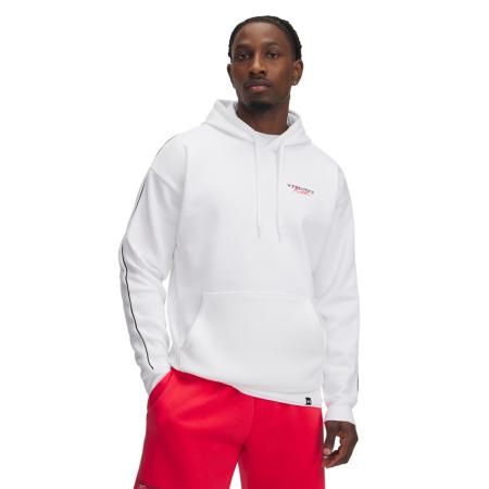 Herenhoodie Project Rock Icon Fleece Wit / Zwart / Wit S