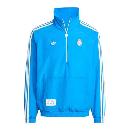 adidas Performance ADIDAS PERFORMANCE Sportjas Real Madrid Terrace Icons Half-Zip azuur / geel / wit