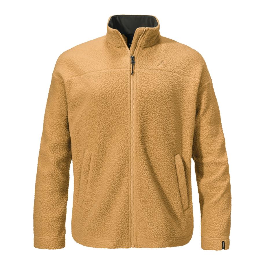 Schöffel Schöffel Functionele fleece jas Purga oker -