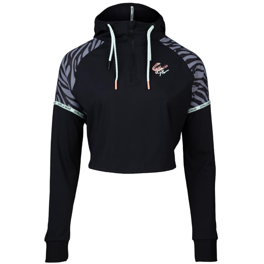 Gorilla Wear Gorilla Wear Sportief sweatshirt Zion grijs / zwart -