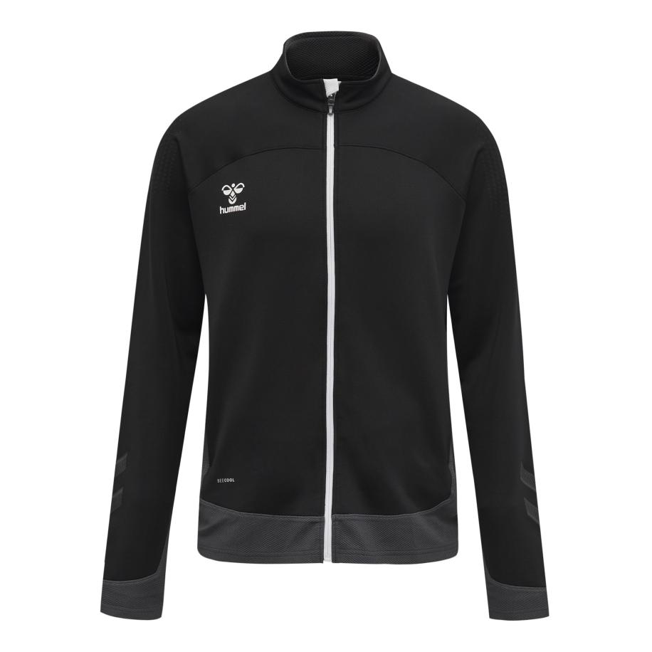 Hummel Hummel Sportsweatvest Lead zwart / wit -