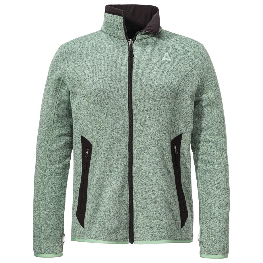 Schöffel Schöffel Functionele fleece jas Circ jade groen / zwart -