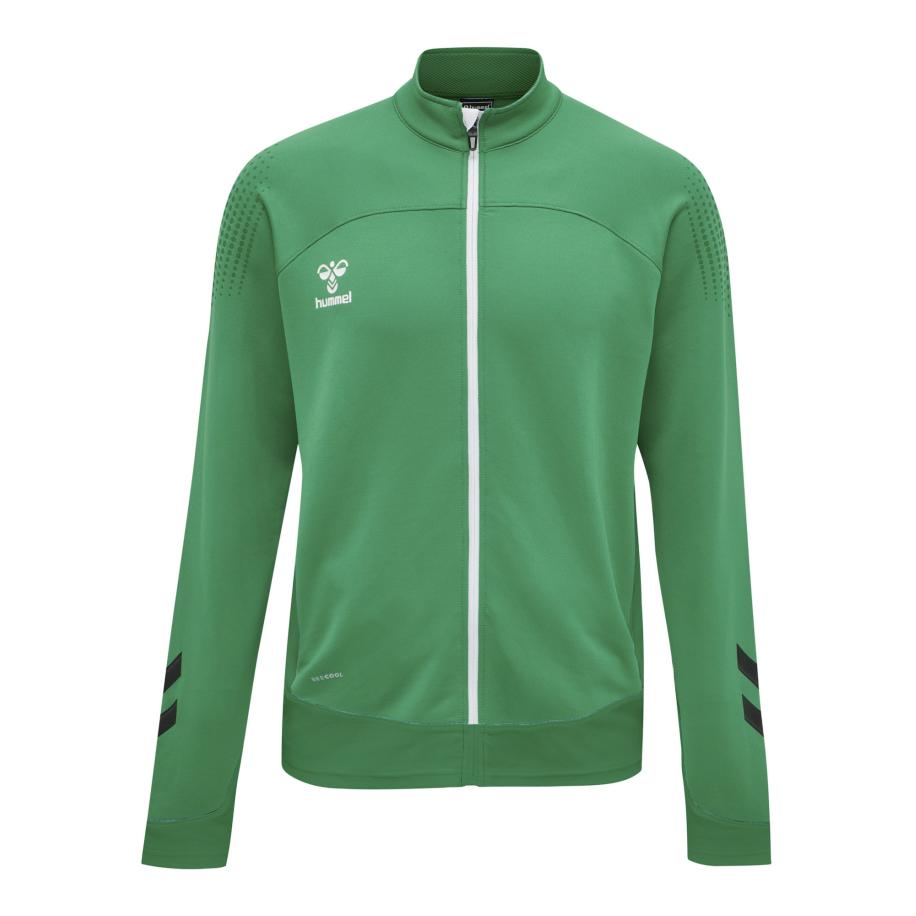 Hummel Hummel Sportsweatvest Lead groen / zwart / wit -