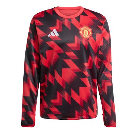 adidas Performance ADIDAS PERFORMANCE Sportsweatshirt Manchester United 25/26 Pre-Match rood / zwart