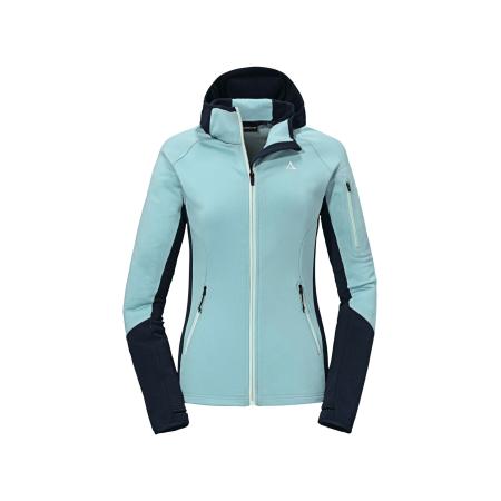 Schöffel Functionele fleece jas Lodron lichtblauw
