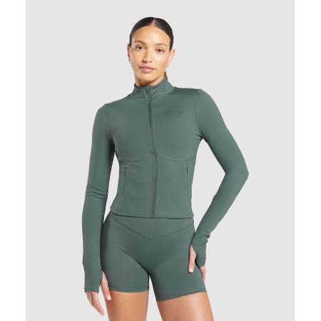 Gymshark Elevate Tracktop Slate Teal