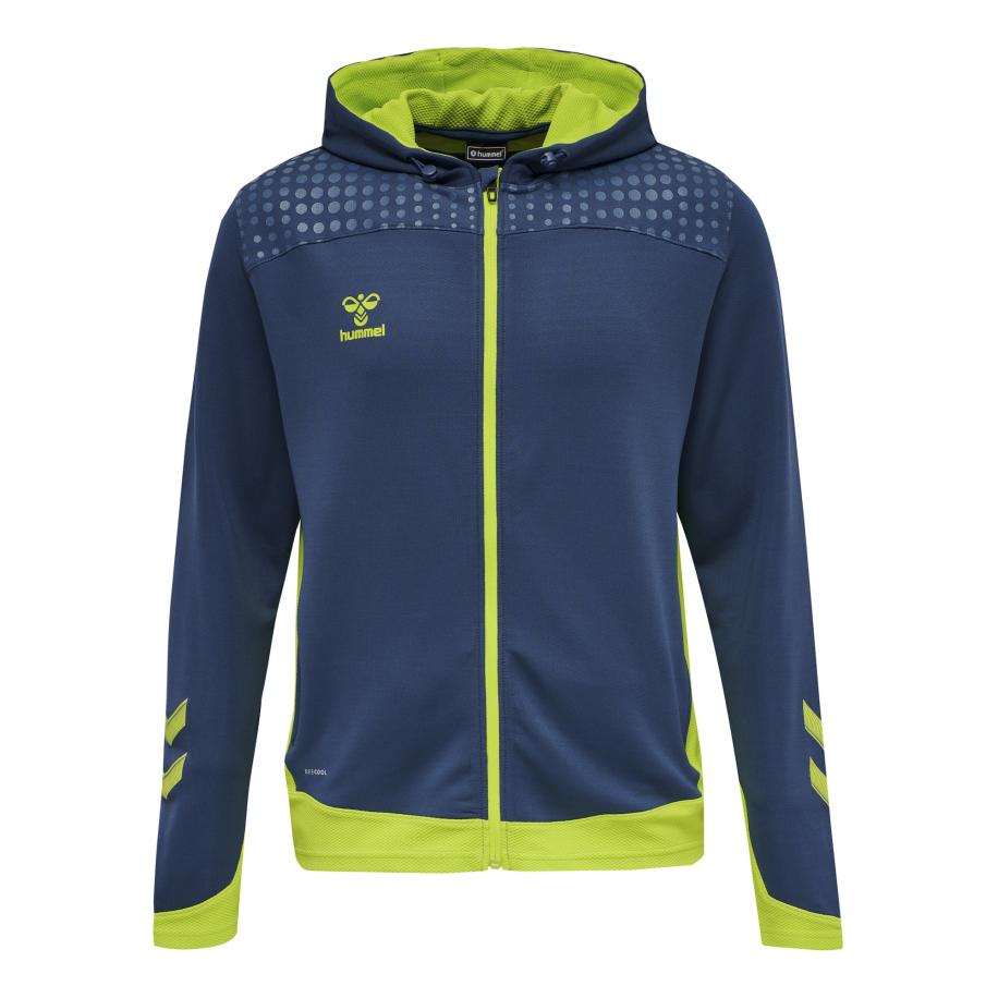 Hummel Hummel Sportsweatvest marine / lichtgroen -