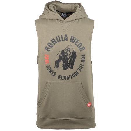Gorilla Wear Gorilla Wear Sportsweatshirt Marshall mokka / zwart