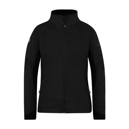 normani Functionele fleece jas zwart