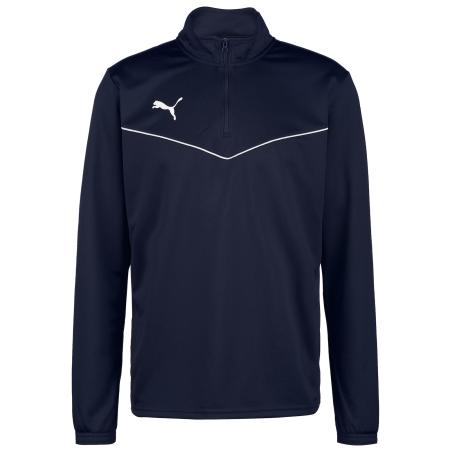 Puma PUMA Sportsweatshirt TeamRise marine / wit