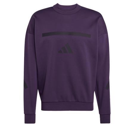 Adidas ADIDAS SPORTSWEAR Sportsweatshirt Z.N.E. donkerlila / zwart