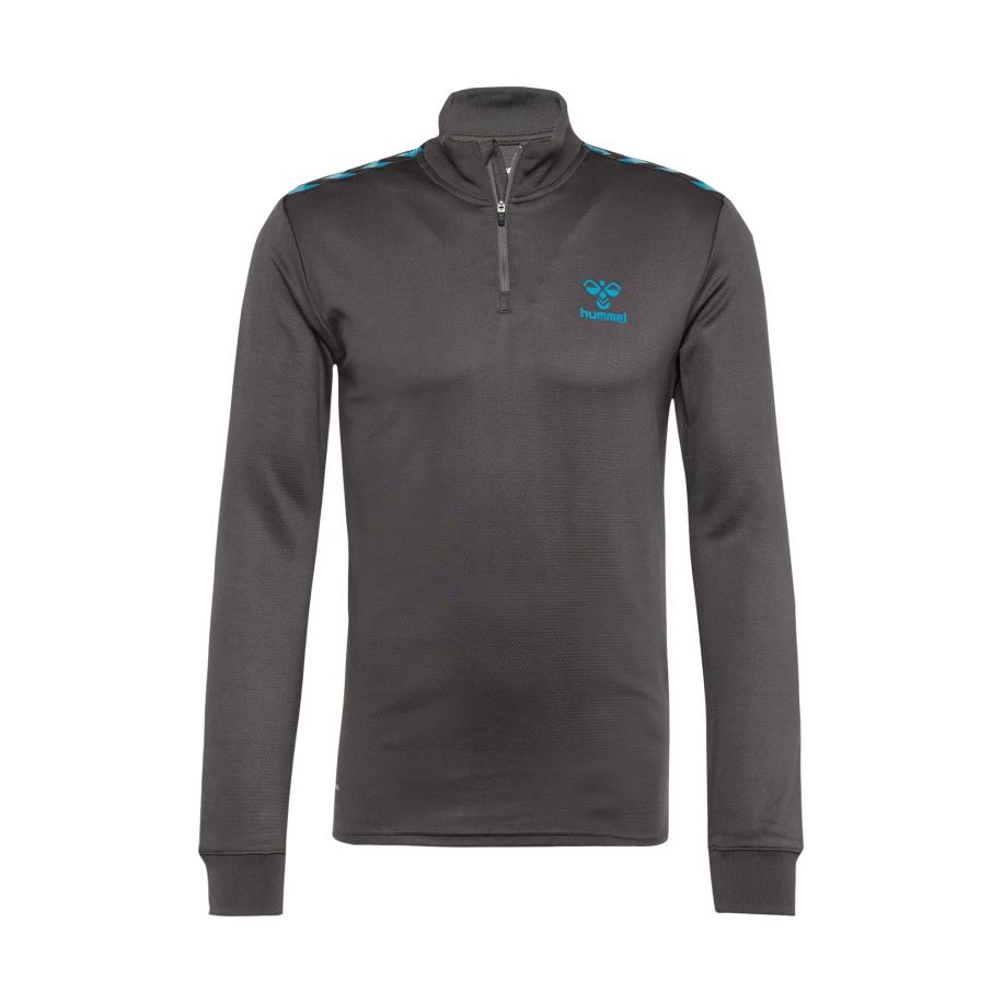 Hummel Hummel Sportsweatshirt Staltic cyaan blauw / donkergrijs -