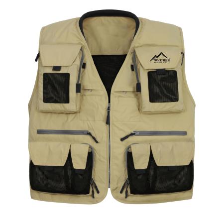 normani normani Sportbodywarmer Kajikia kaki / zwart