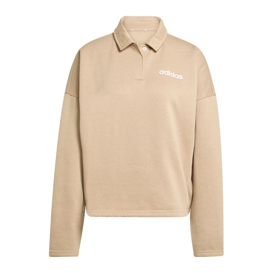 Adidas ADIDAS SPORTSWEAR Sportief sweatshirt beige / wit -