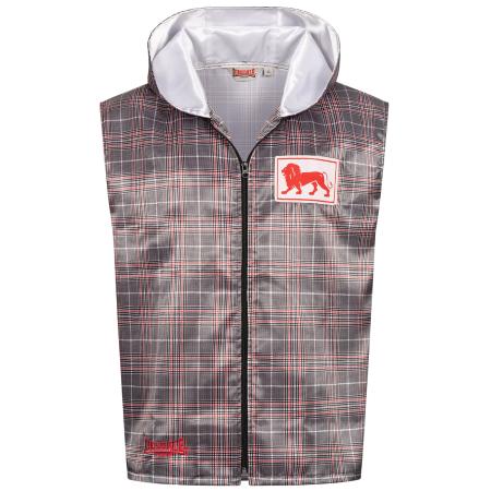 Lonsdale LONSDALE Sportbodywarmer Charlton donkergrijs / rood / zwart / wit