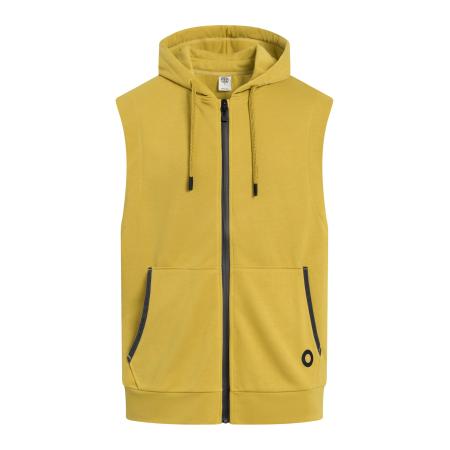 GOLD´S GYM APPAREL GOLD´S GYM APPAREL Sportbodywarmer DRAPER mosterd / pasteelgeel