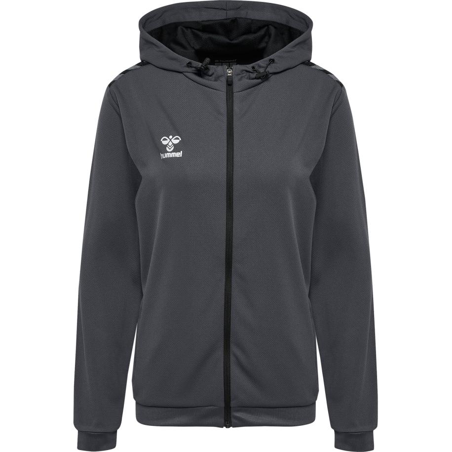 Hummel Hummel Sportief sweatvest AUTHENTIC PL donkergrijs / zwart / wit -