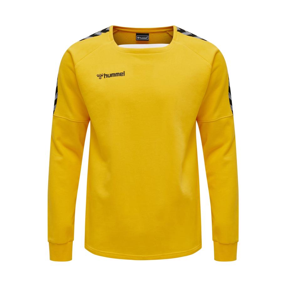 Hummel Hummel Sportsweatshirt geel / grijs / zwart / wit -