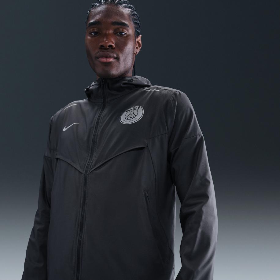 Paris Saint-Germain Impossibly Light Windrunner Nike voetbaljack voor heren - Grijs Grijs