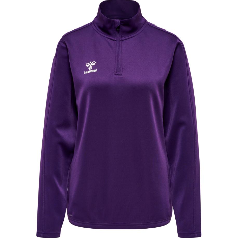 Hummel Hummel Sportief sweatshirt donkerlila / wit -