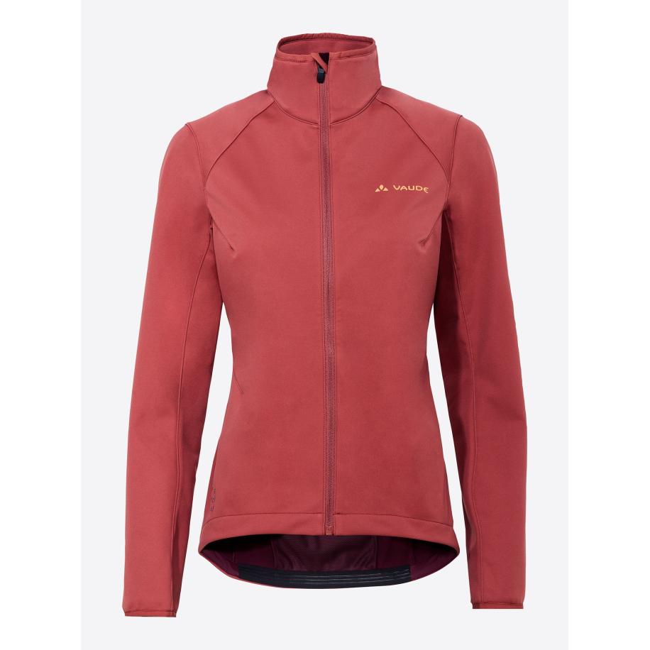 Vaude VAUDE Sportjas W Matera donkergeel / roestrood -