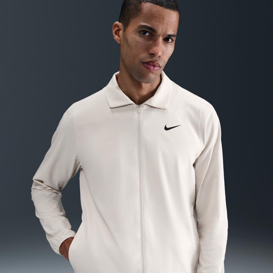 Nike Tour Repel golfjack met rits voor heren - Bruin Bruin