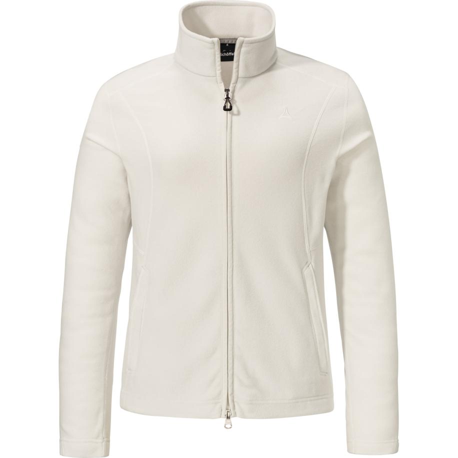 Schöffel Functionele fleece jas Leona3 natuurwit Wit