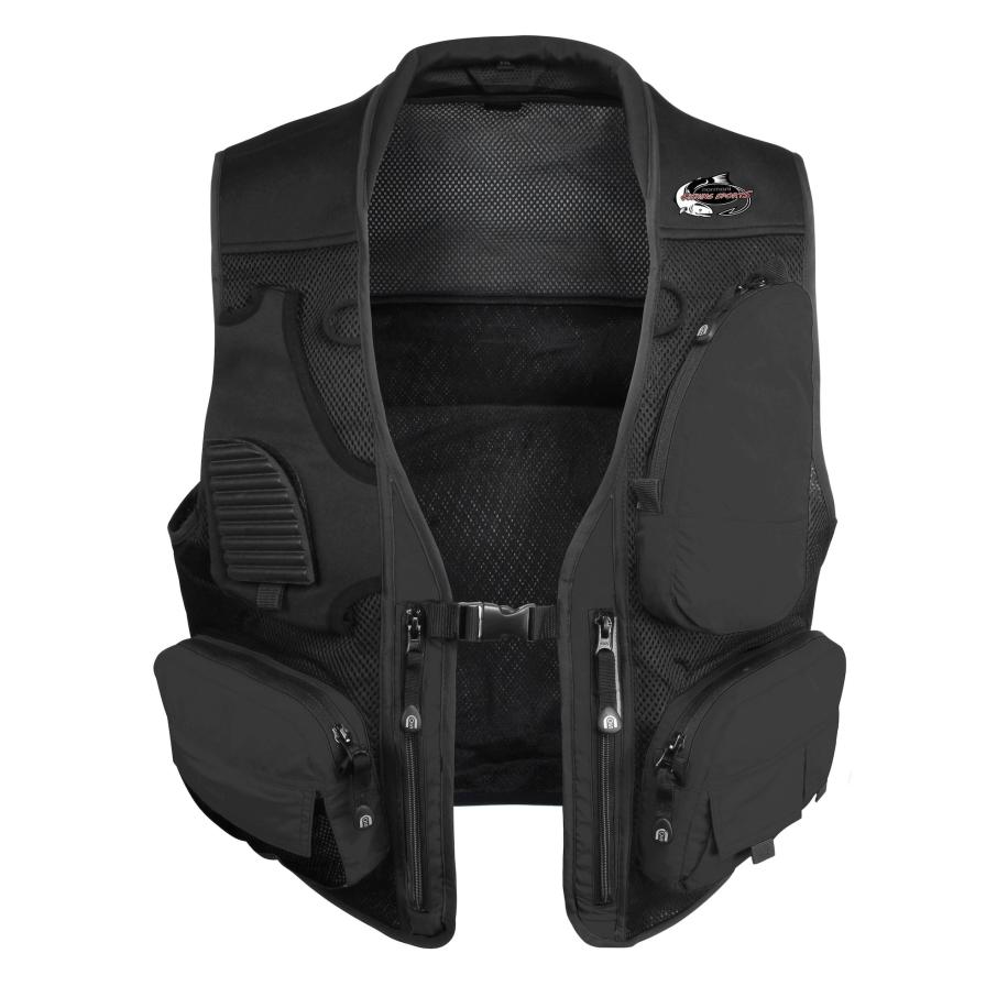 normani Sportbodywarmer Fisher zwart Zwart