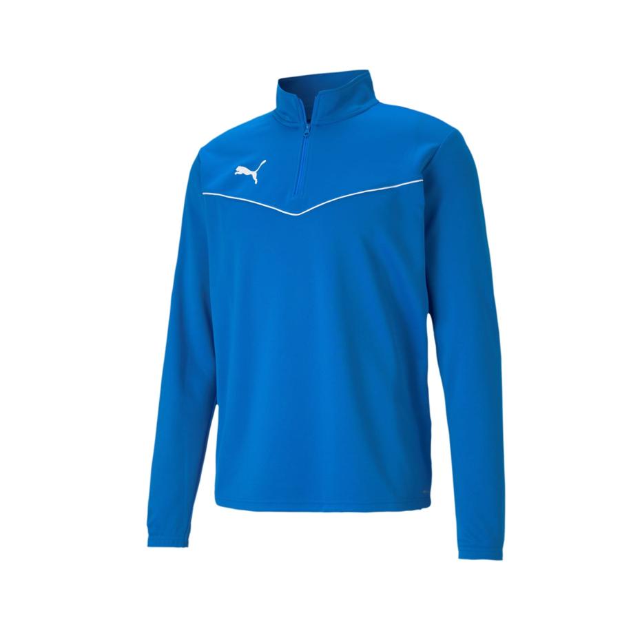 Puma PUMA Sportsweatshirt TeamRise blauw / wit -