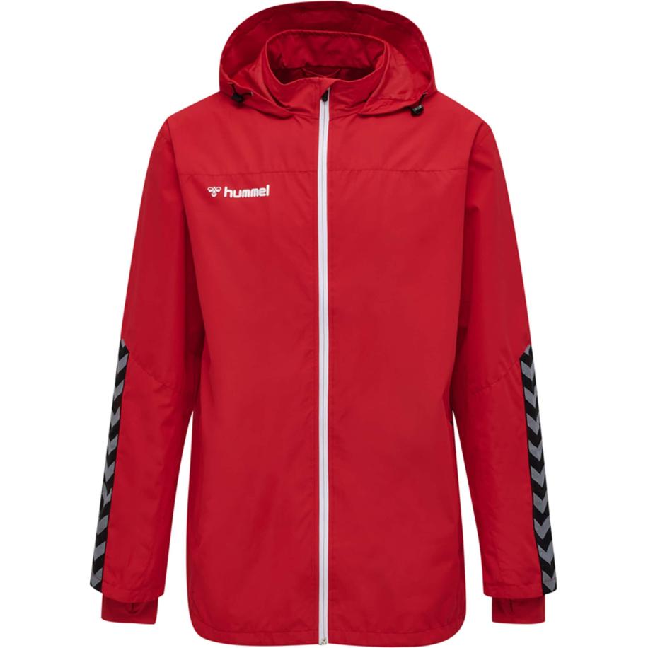Hummel Hummel Sportjas Authentic grijs / rood / zwart / wit -