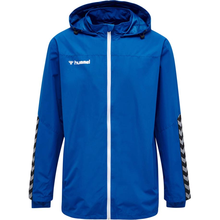 Hummel Hummel Sportjas Authentic royal blue/koningsblauw / rookgrijs / zwart / wit -