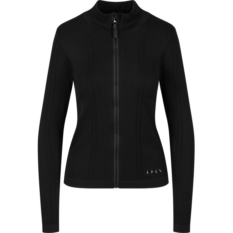 Born Living Yoga Sportief sweatvest zwart Zwart