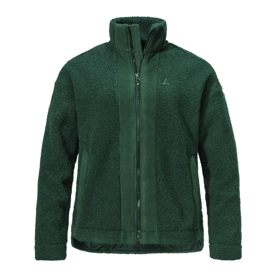 Schöffel Schöffel Functionele fleece jas Kalmor groen -