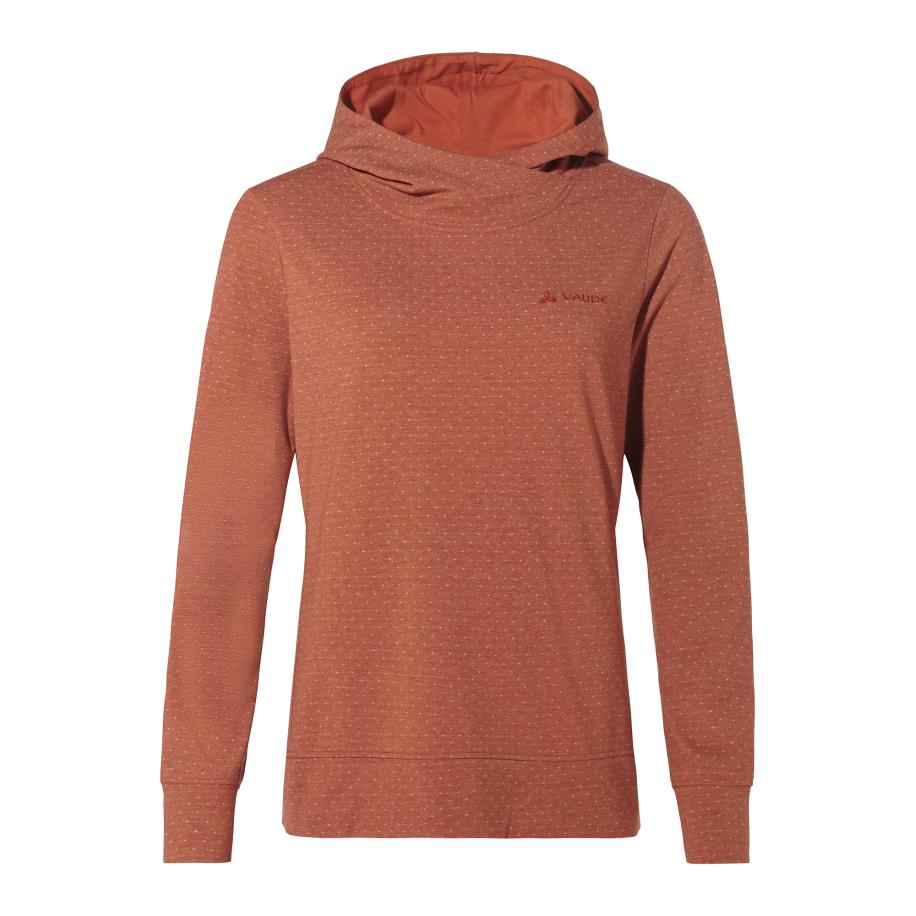 Vaude VAUDE Sportief sweatshirt Tuenno roestrood -