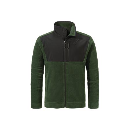 Schöffel Schöffel Funktionele fleece-jas Gregale donkergroen / zwart