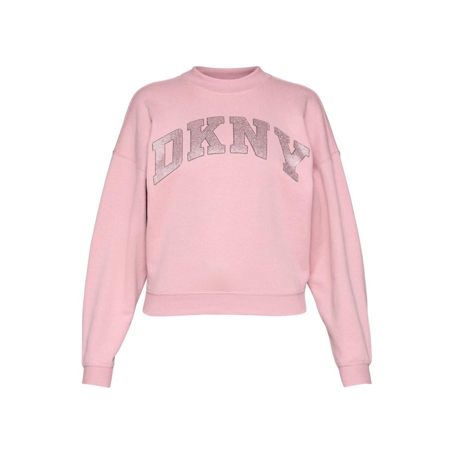 DKNY DKNY Performance Sportief sweatshirt rosa / zilver -
