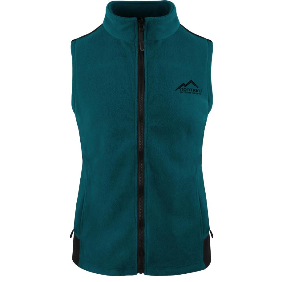 normani Sportbodywarmer Barrie petrol / zwart Blauw