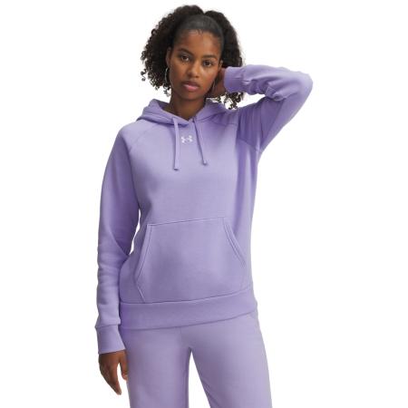 Under Armour Rival Fleece Hoodie voor dames Transparent / Wit XS