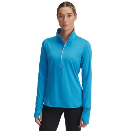 Under Armour QUnder Armourlifier Damesitem met korte rits Ether Blauw / Reflecterend L