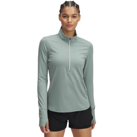 Under Armour QUnder Armourlifier Damesitem met korte rits Silica Groente / Reflecterend XL